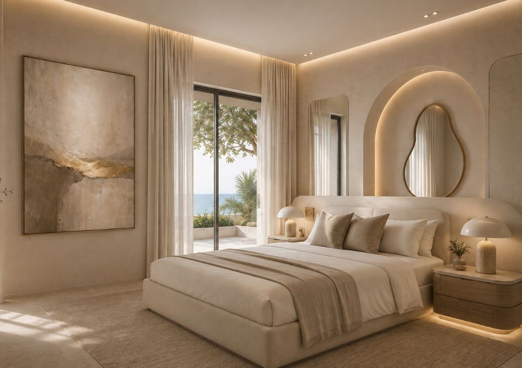 MALǓA ocean-view bedroom