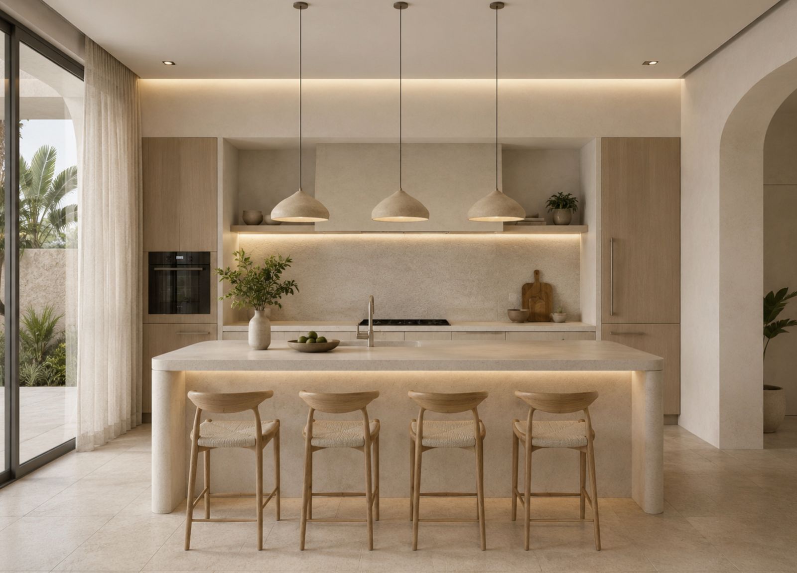 MALǓA contemporary kitchen